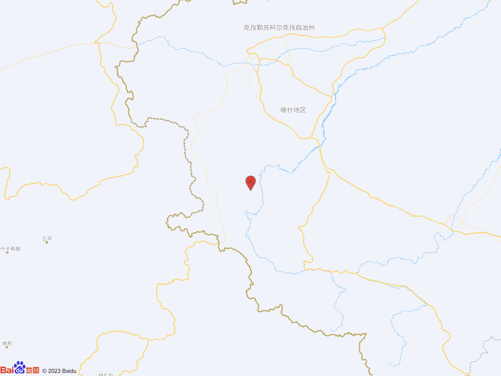 新疆喀什地区塔什库尔干县发生4.2级地震